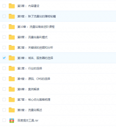 疯狂SEO张新星《百万流量站运营社群》视频教程百度网盘
